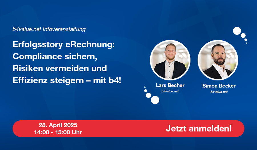 b4 - Erfolgsstory eRechnung - Webinar